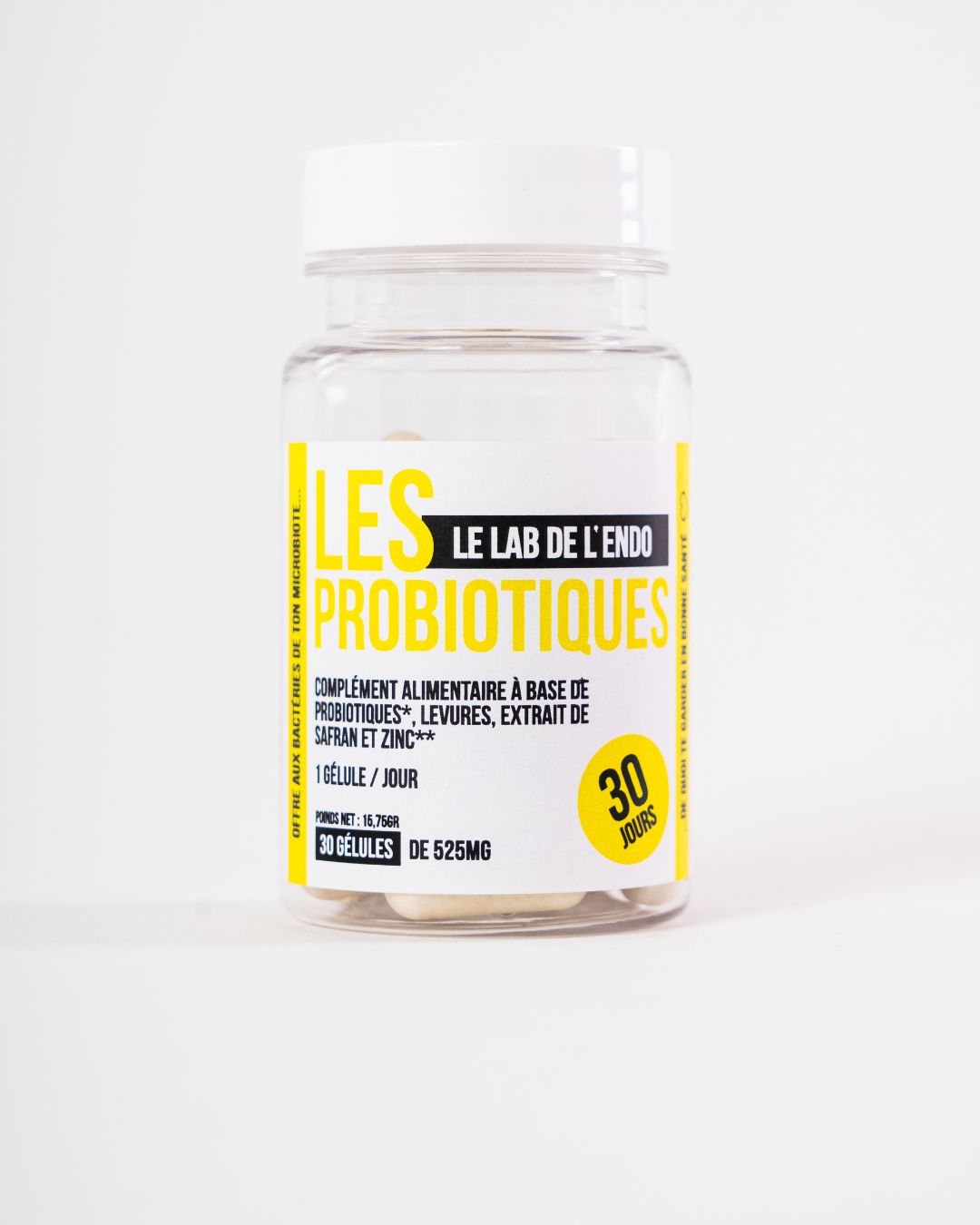 Probiotiques 9 souches - Safran 30mg